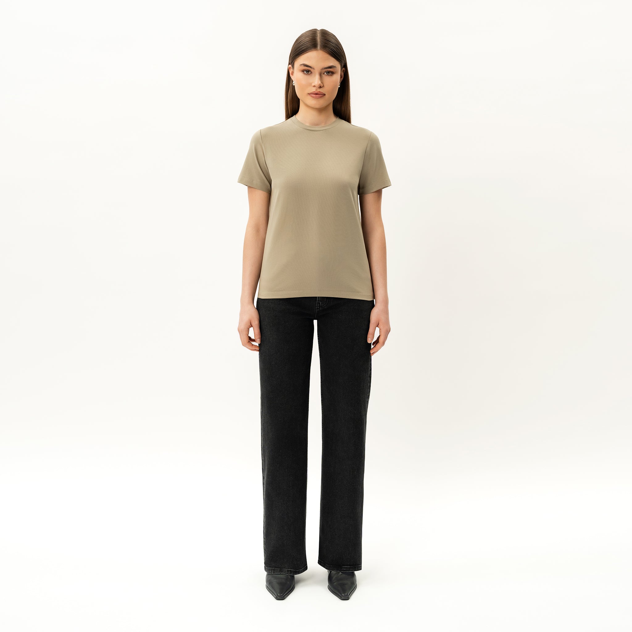 Fitted Pima T-shirt - Ninepine