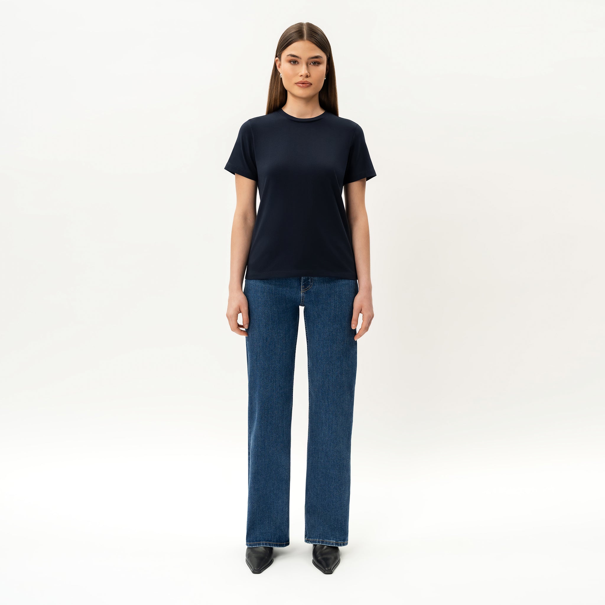Fitted Pima T-shirt - Ninepine