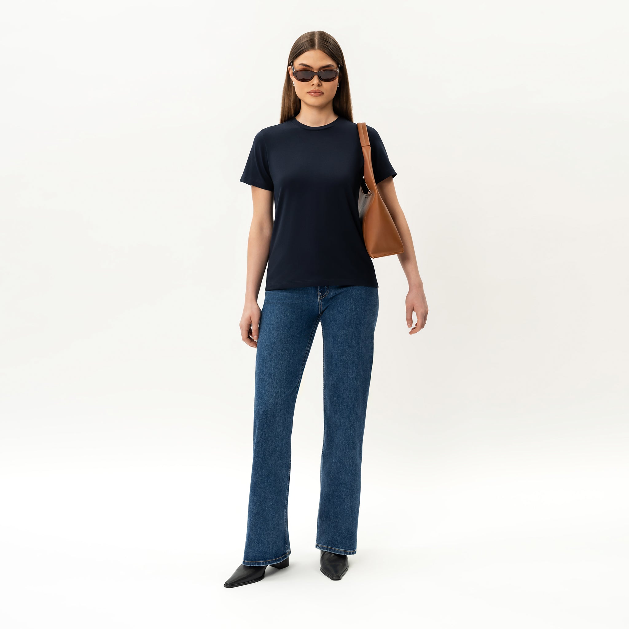 Fitted Pima T-shirt - Ninepine