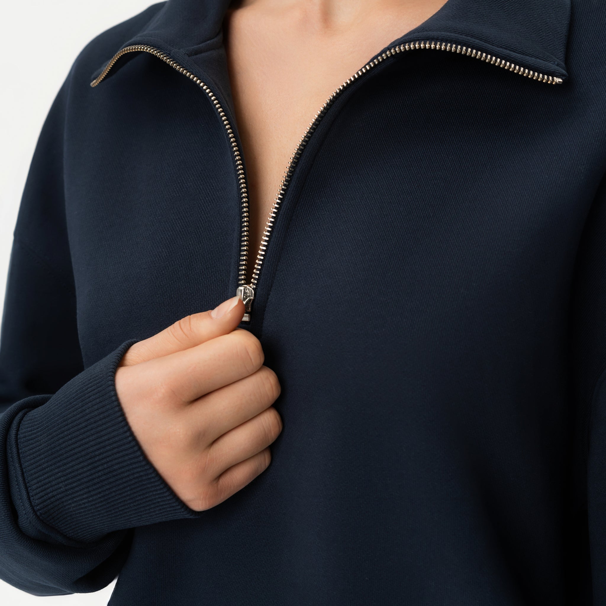 Quarter-zip pullover - Ninepine