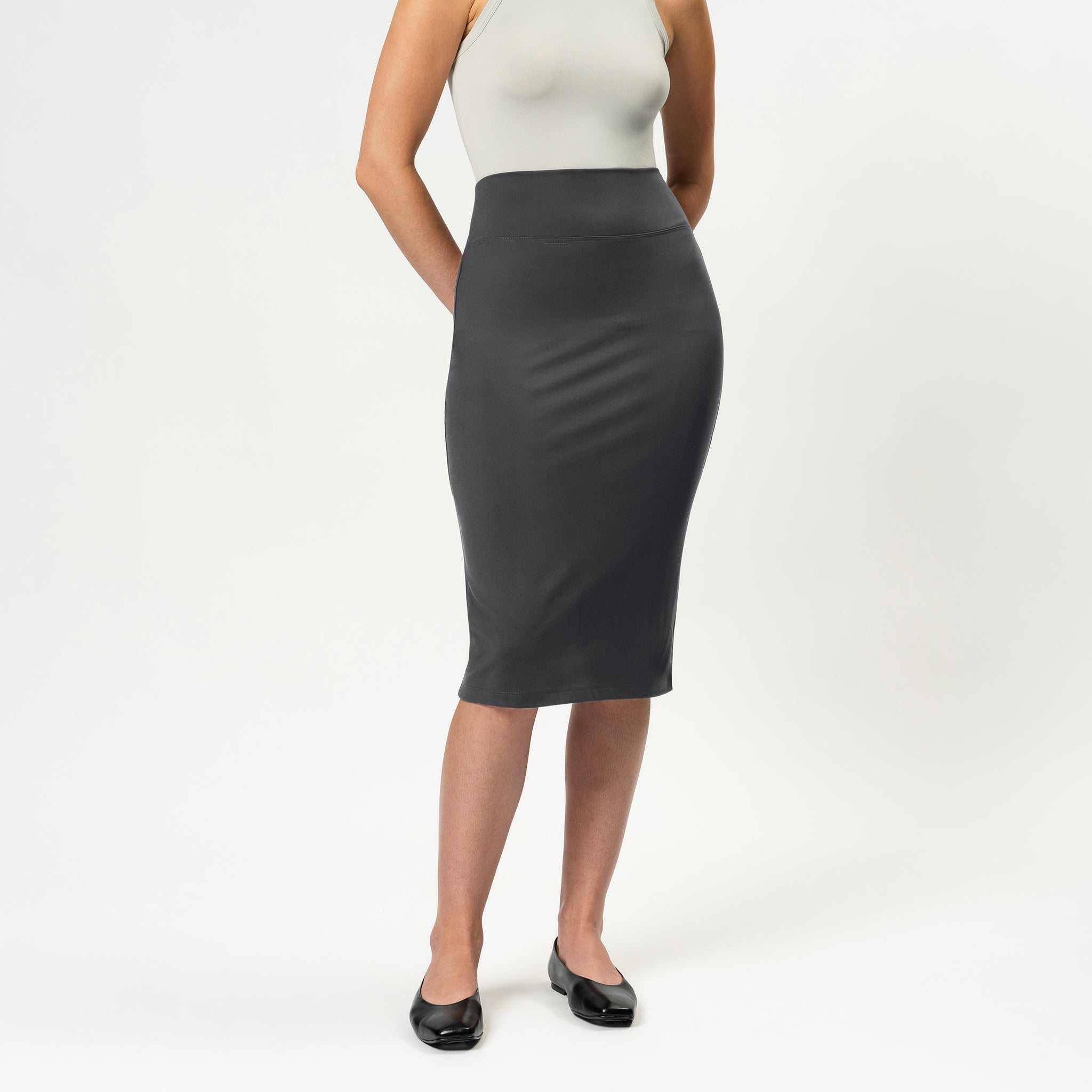 Asana Midi Skirt - Ninepine