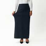 Tailored Ponte Maxi Skirt - Ninepine