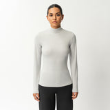 Soft Turtleneck Long-sleeve - Ninepine