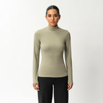 Soft Turtleneck Long-sleeve - Ninepine
