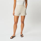 Light Ponte Shorts - Ninepine