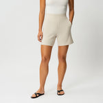 Light Ponte Shorts - Ninepine