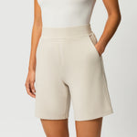 Light Ponte Shorts - Ninepine