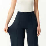 Asana Relaxed Front Crease Pant - Ninepine