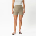 Light Ponte Shorts - Ninepine