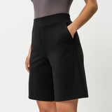 Light Ponte Shorts - Ninepine