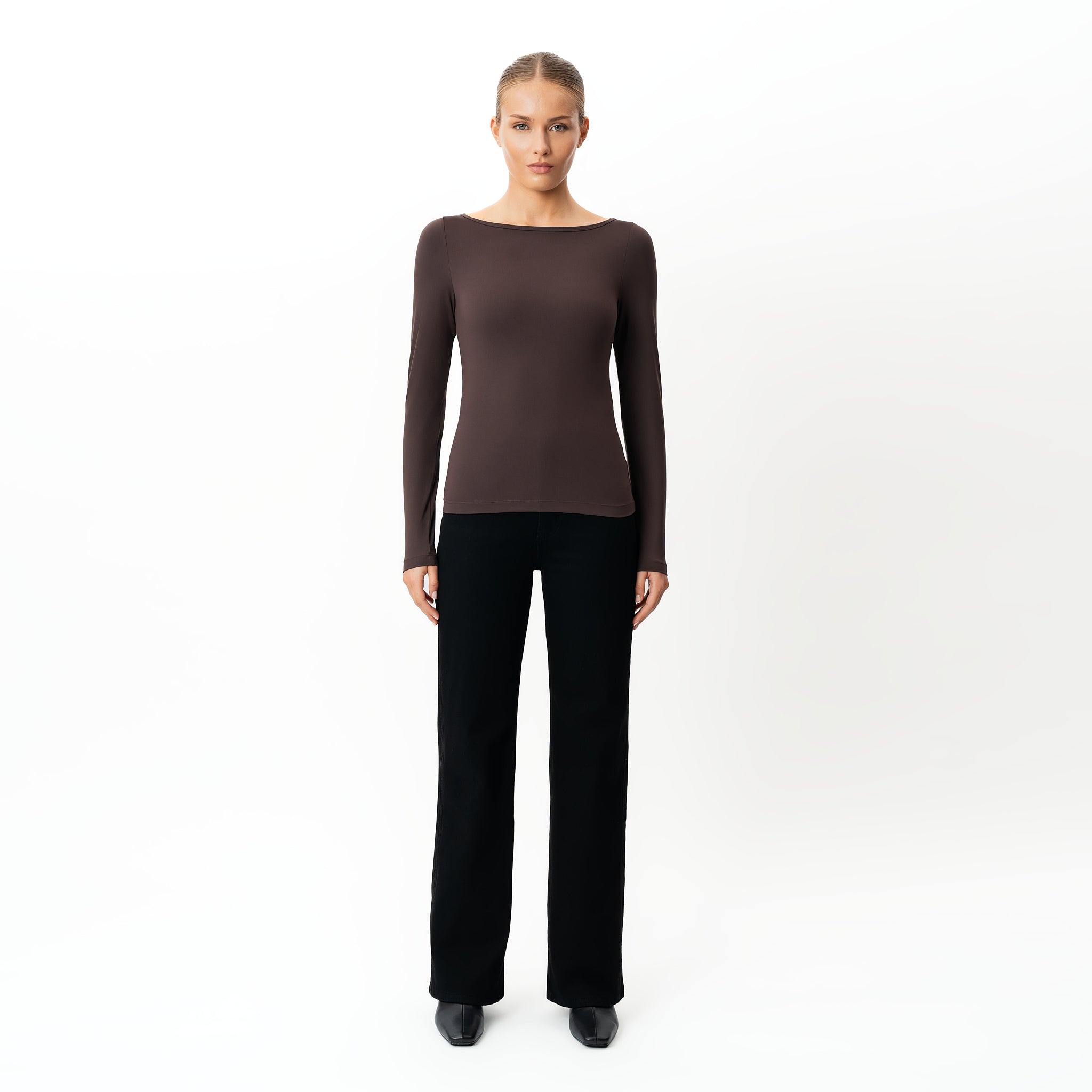 Soft Boatneck Long-sleeve - Ninepine