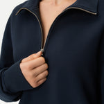 Quarter-zip pullover - Ninepine
