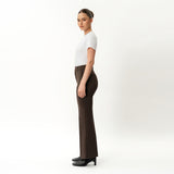 Crepe Bootcut Trouser - Ninepine