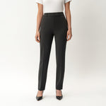 Crepe Slim Trouser - Ninepine