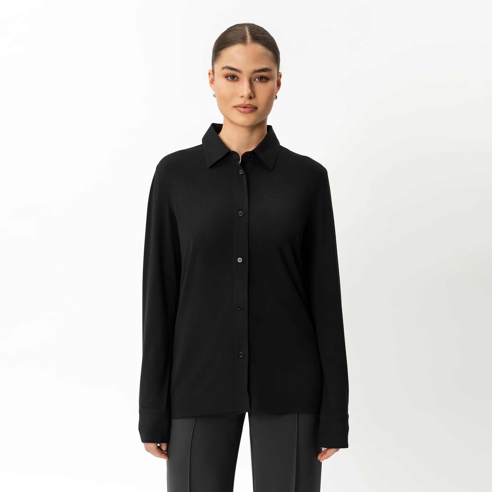 Relaxed Jersey shirt - Ninepine