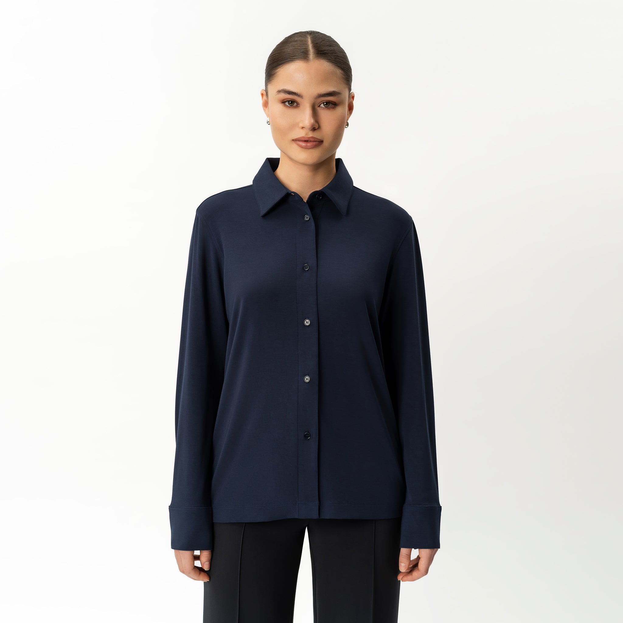 Relaxed Jersey shirt - Ninepine