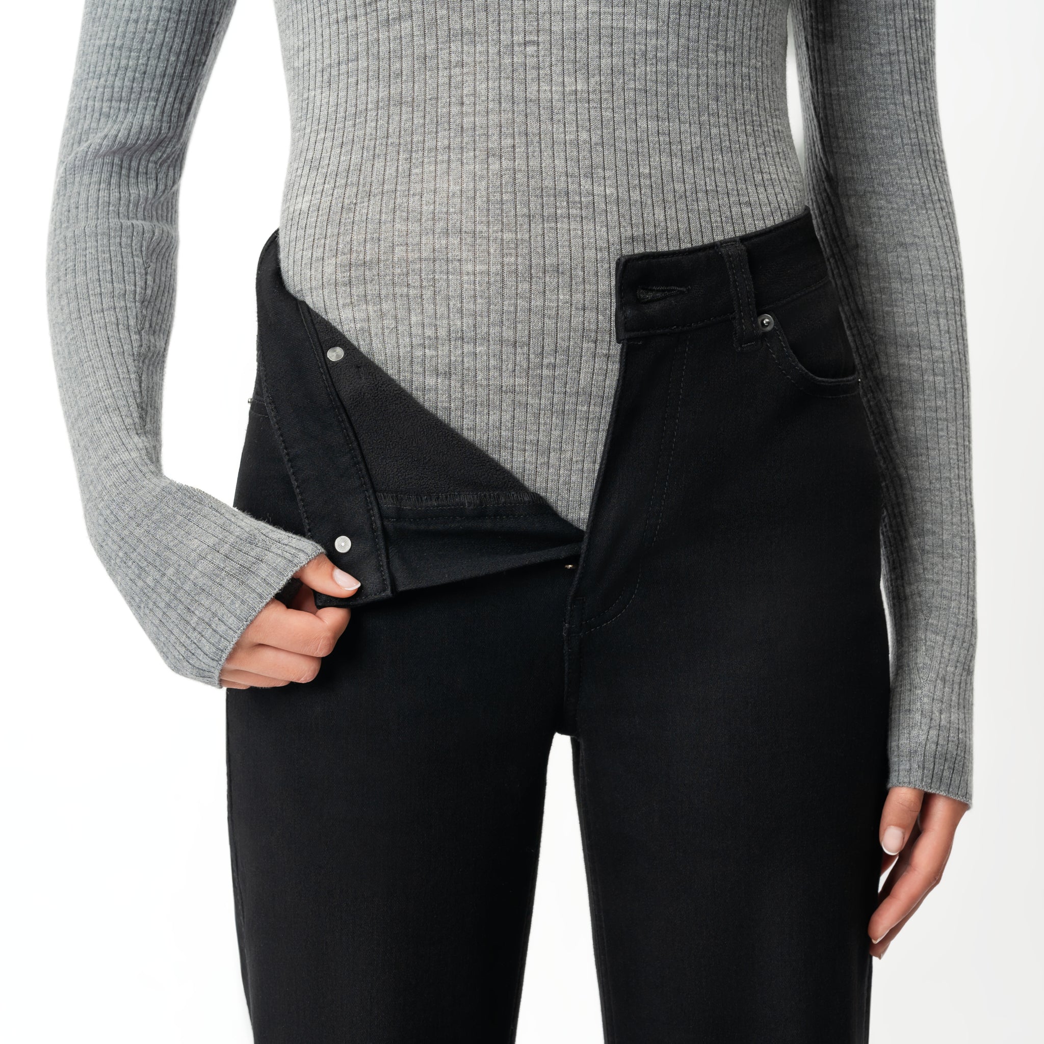 Winter Fleece Denim™ Relaxed Jeans - Ninepine