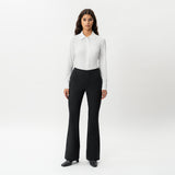 Tailored Ponte Bootcut Trouser - Ninepine