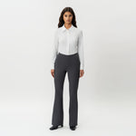 Tailored Ponte Bootcut Trouser - Ninepine