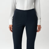 Tailored Ponte Bootcut Trouser - Ninepine