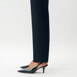 Tailored Ponte Straight Trouser - Ninepine