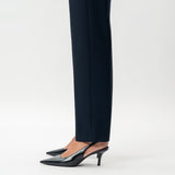Tailored Ponte Straight Trouser - Ninepine