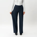 Tailored Ponte Relaxed Trouser - Ninepine