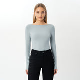Soft Boatneck Long-sleeve - Ninepine