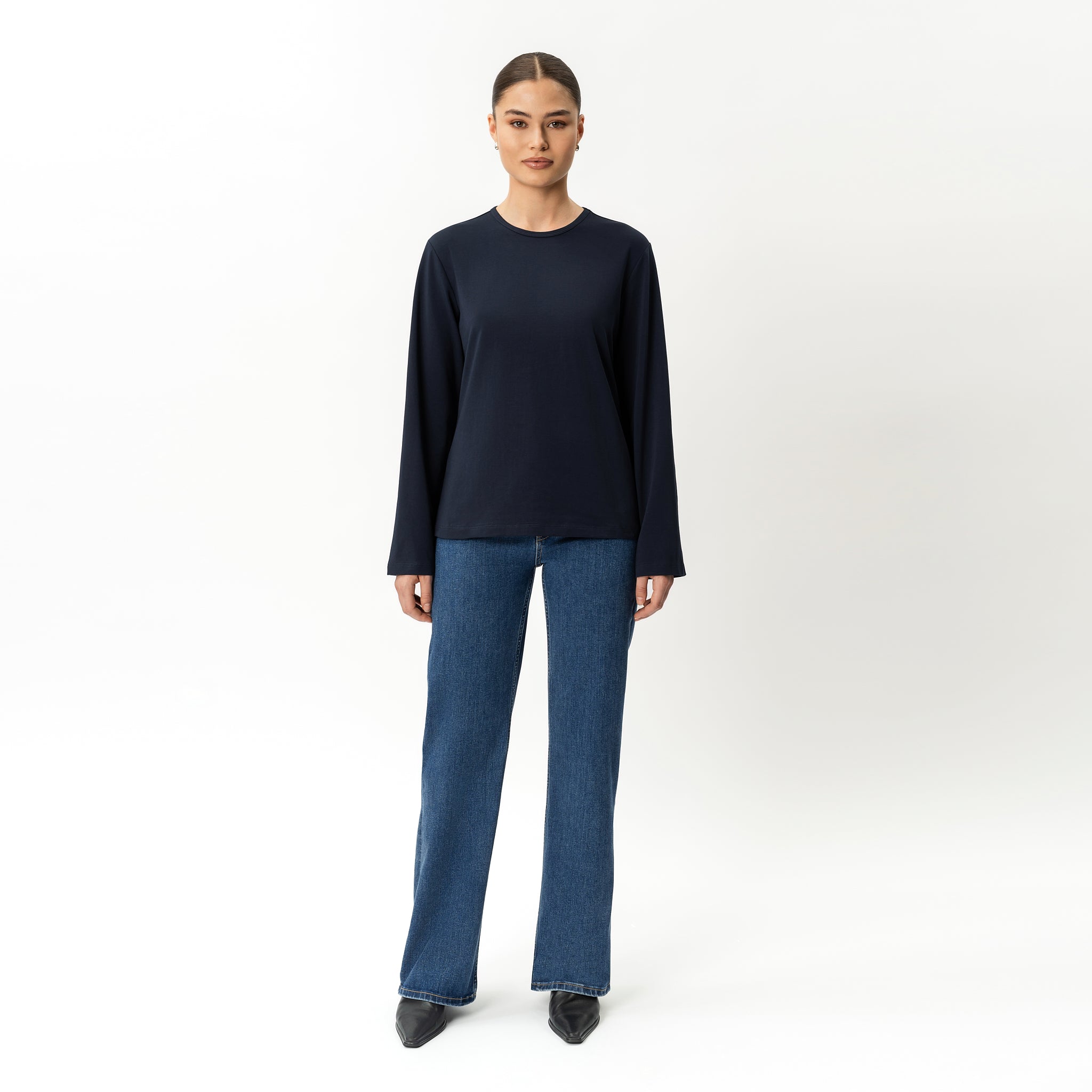 Pima Long-sleeve T-shirt - Ninepine