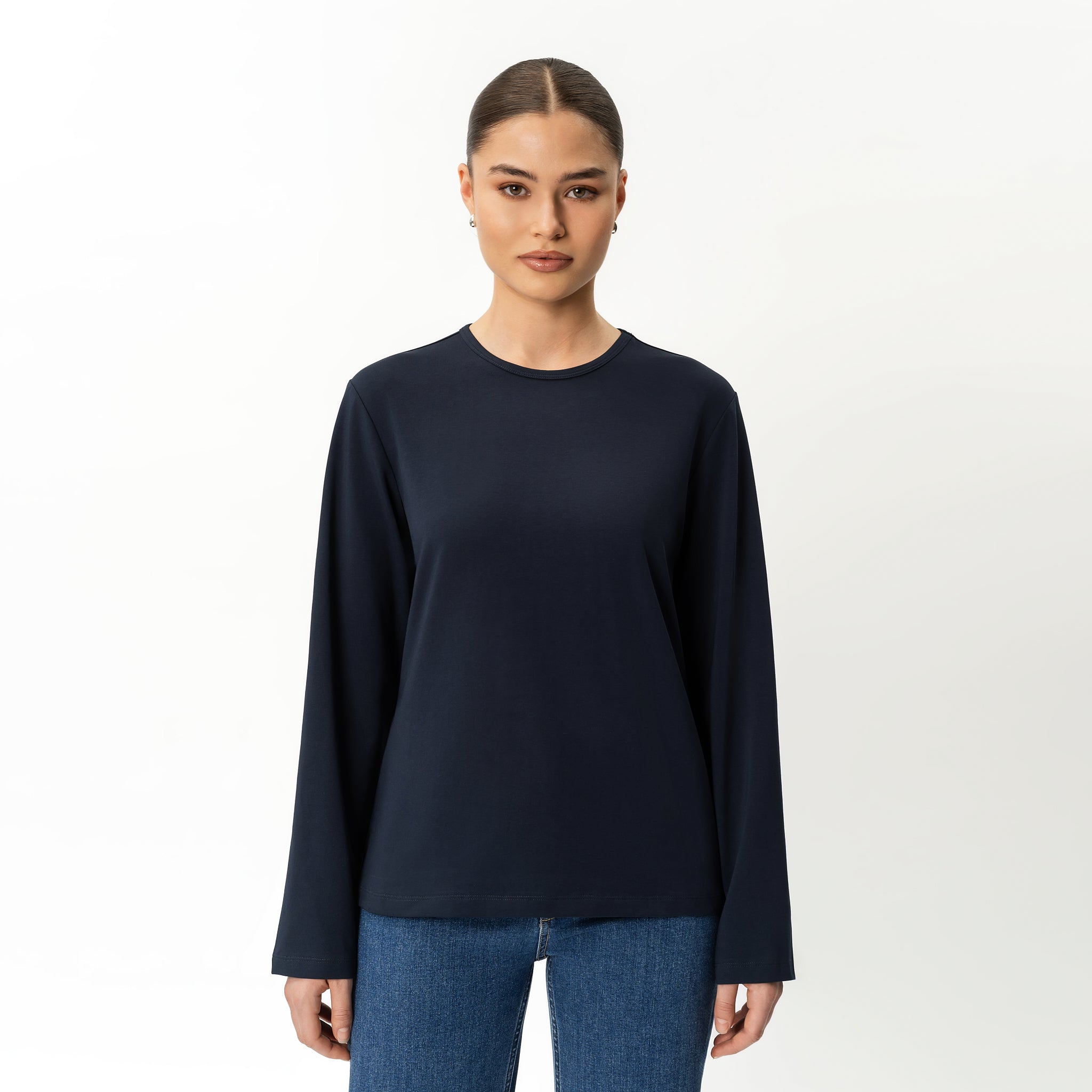 Pima Long-sleeve T-shirt - Ninepine