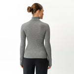 Merino Wool Ribbed Turtleneck - Ninepine