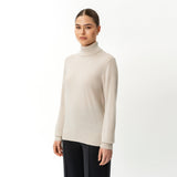 Merino Wool Relaxed Turtleneck - Ninepine