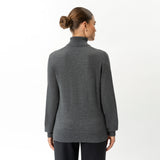 Merino Wool Relaxed Turtleneck - Ninepine