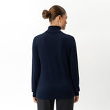 Merino Wool Relaxed Turtleneck - Ninepine
