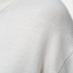 Lambswool Crewneck Sweater - Off White - Ninepine