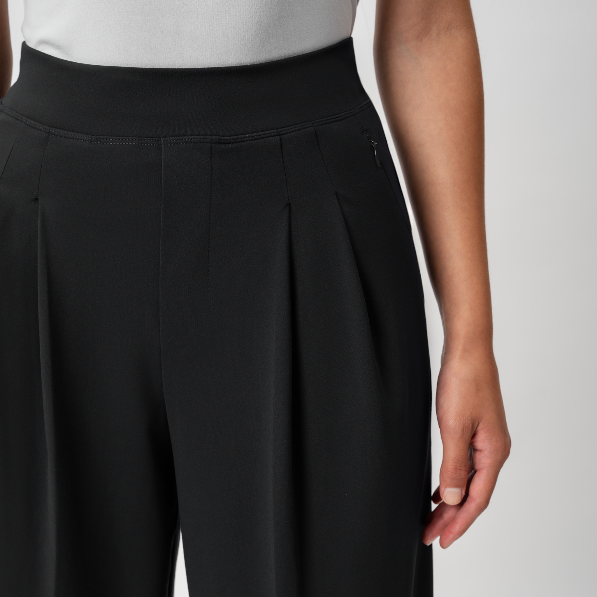 Asana Double Pleat Pant - Ninepine