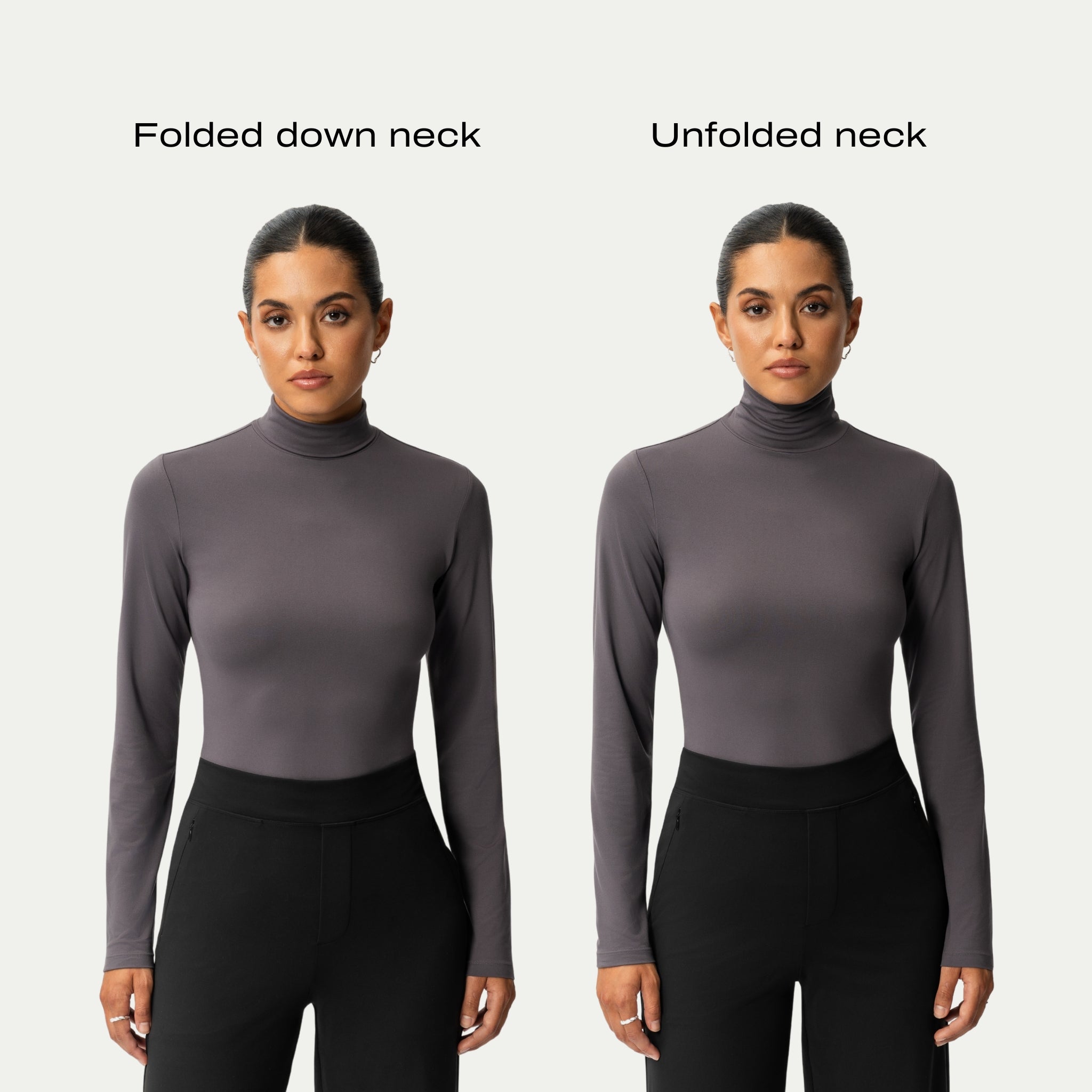 Soft Turtleneck Long-sleeve - Ninepine