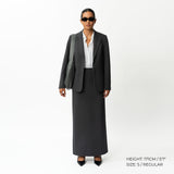 Tailored Ponte Maxi Skirt - Ninepine