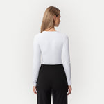 Soft Long-sleeve T-shirt White
